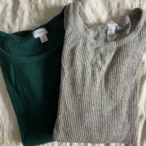 TWO Old Navy Long Sleeve Shirts XL